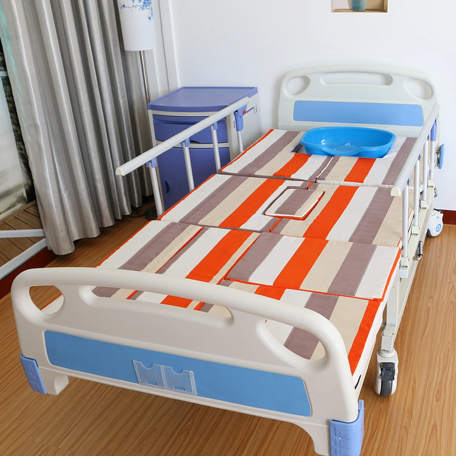 Customizated Hospital Furniture Manual Patient Bed Home Care Clinic Medical Bed