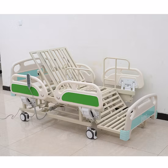 Letto medico infermieristico multifunzionale manuale elettrico per assistenza domiciliare con WC per paziente